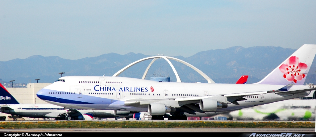 B-18208 - Boeing 747-409 - China Airlines