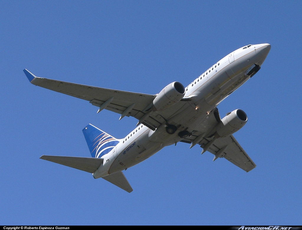 HP-1378CMP - Boeing 737-7V3 - Copa Airlines