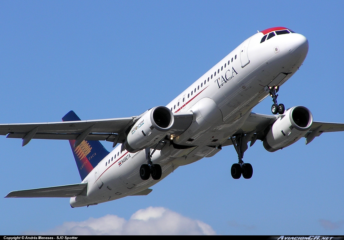 N486TA - Airbus A320-233 - TACA