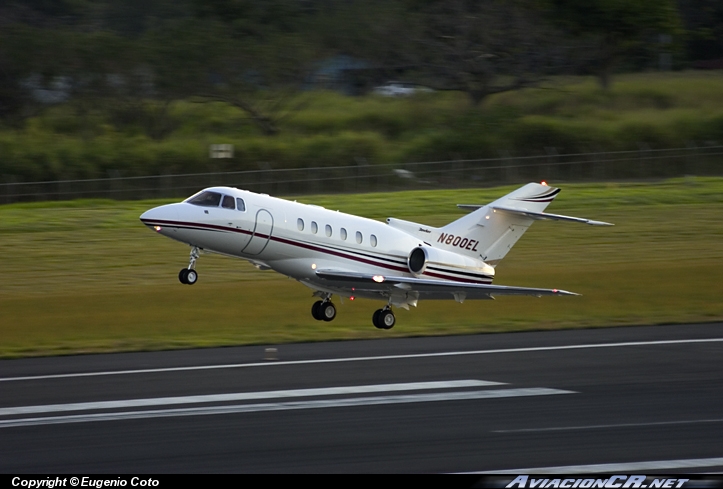 N800EL - Raytheon Hawker 800 XP - Privado