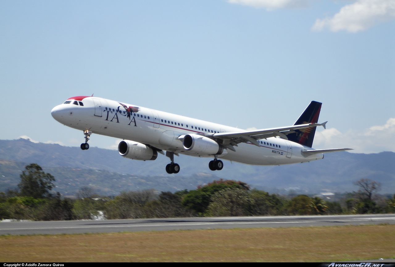 N567TA - Airbus A321-231 - TACA