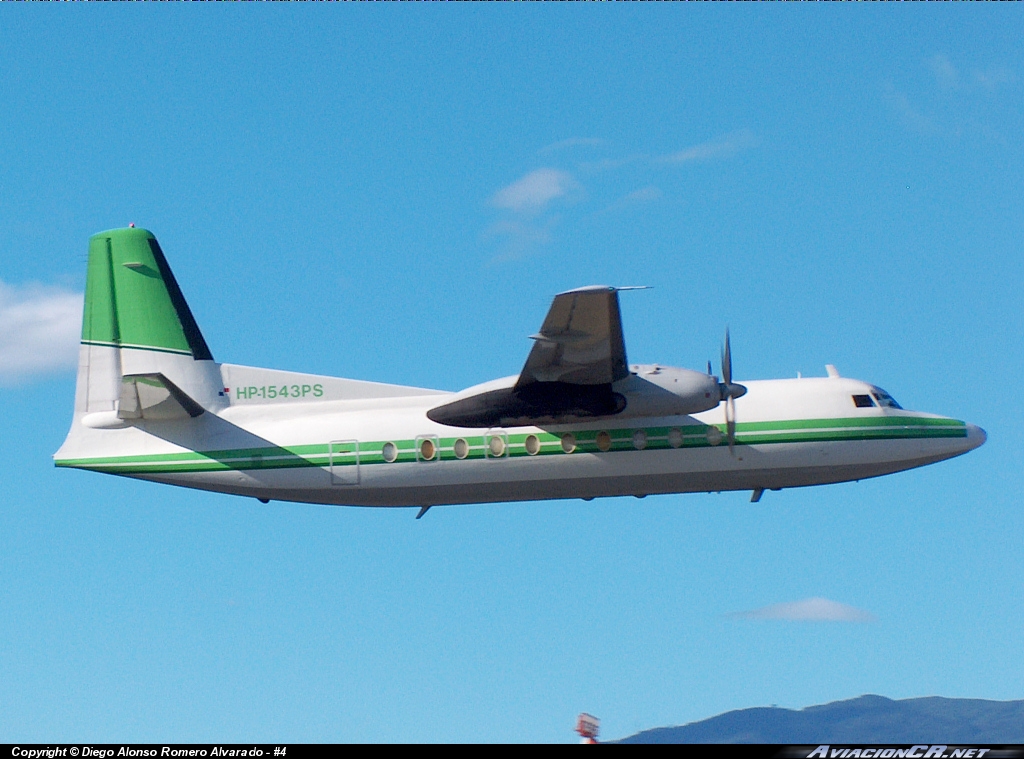 HP-1543PS - Fokker F27-500 Friendship - Turismo Aéreo