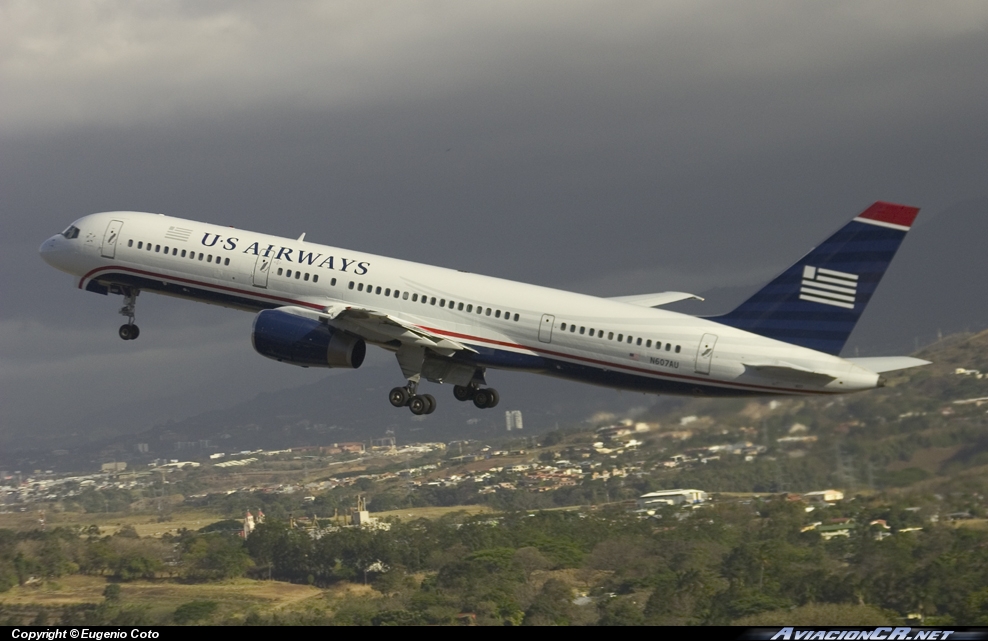 N607AU - Boeing 757-225 - US Airways