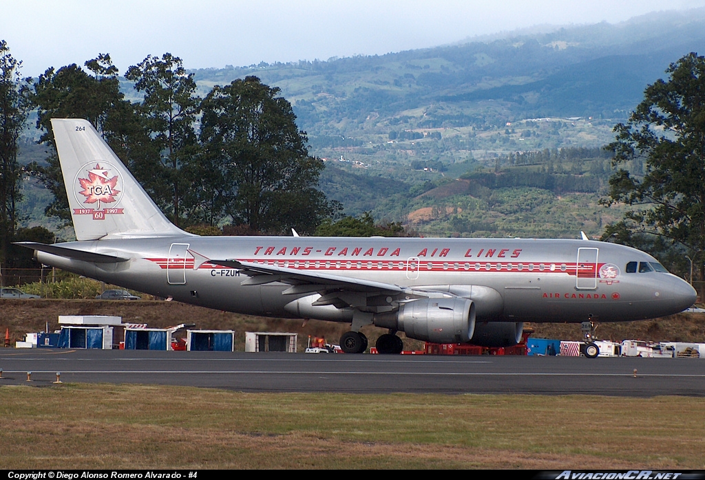 C-FZUH - Airbus A319-114 - Air Canada