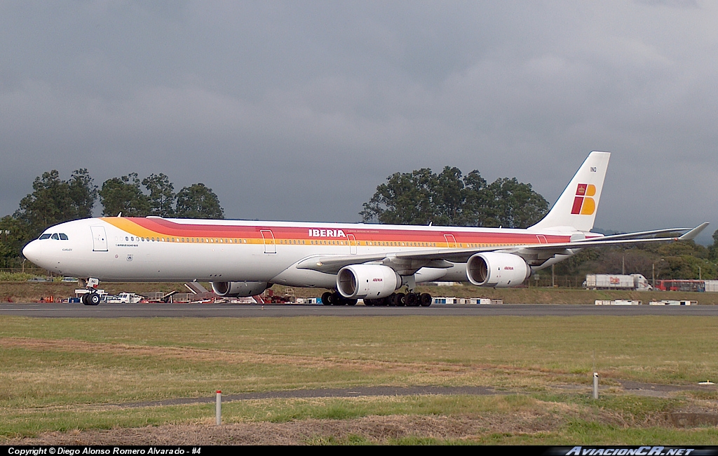 EC-INO - Airbus A340-642 - Iberia