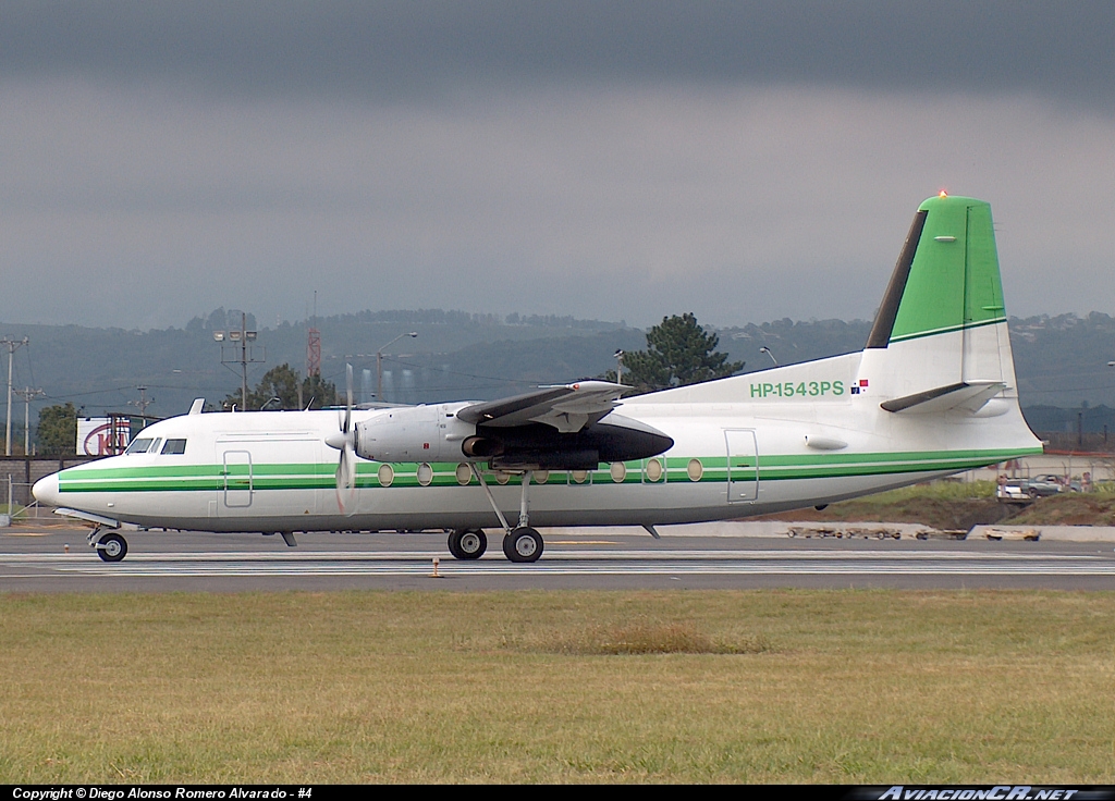 HP-1543PS - Fokker F27-500 Friendship - Turismo Aéreo