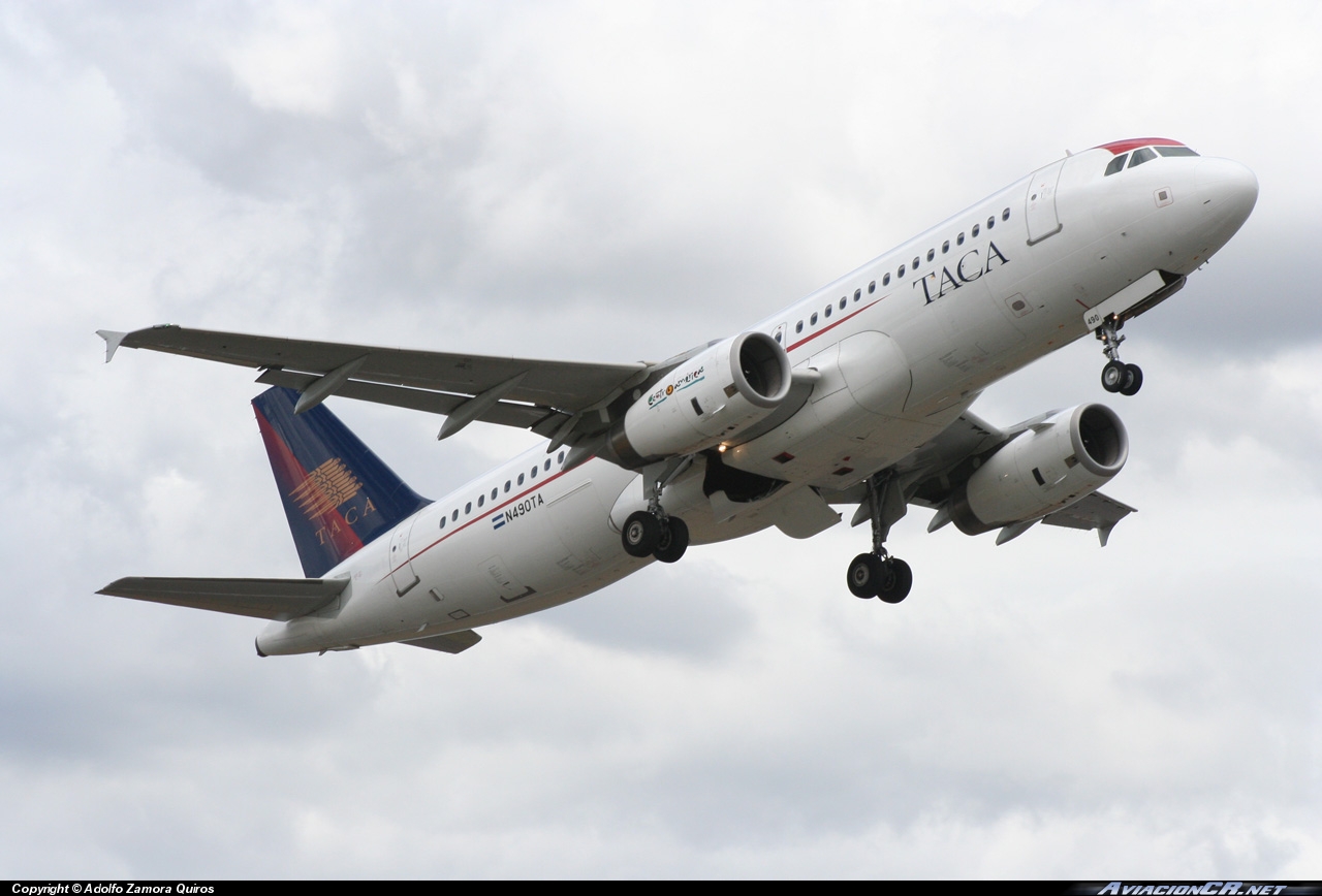 N490TA - Airbus A320-233 - TACA