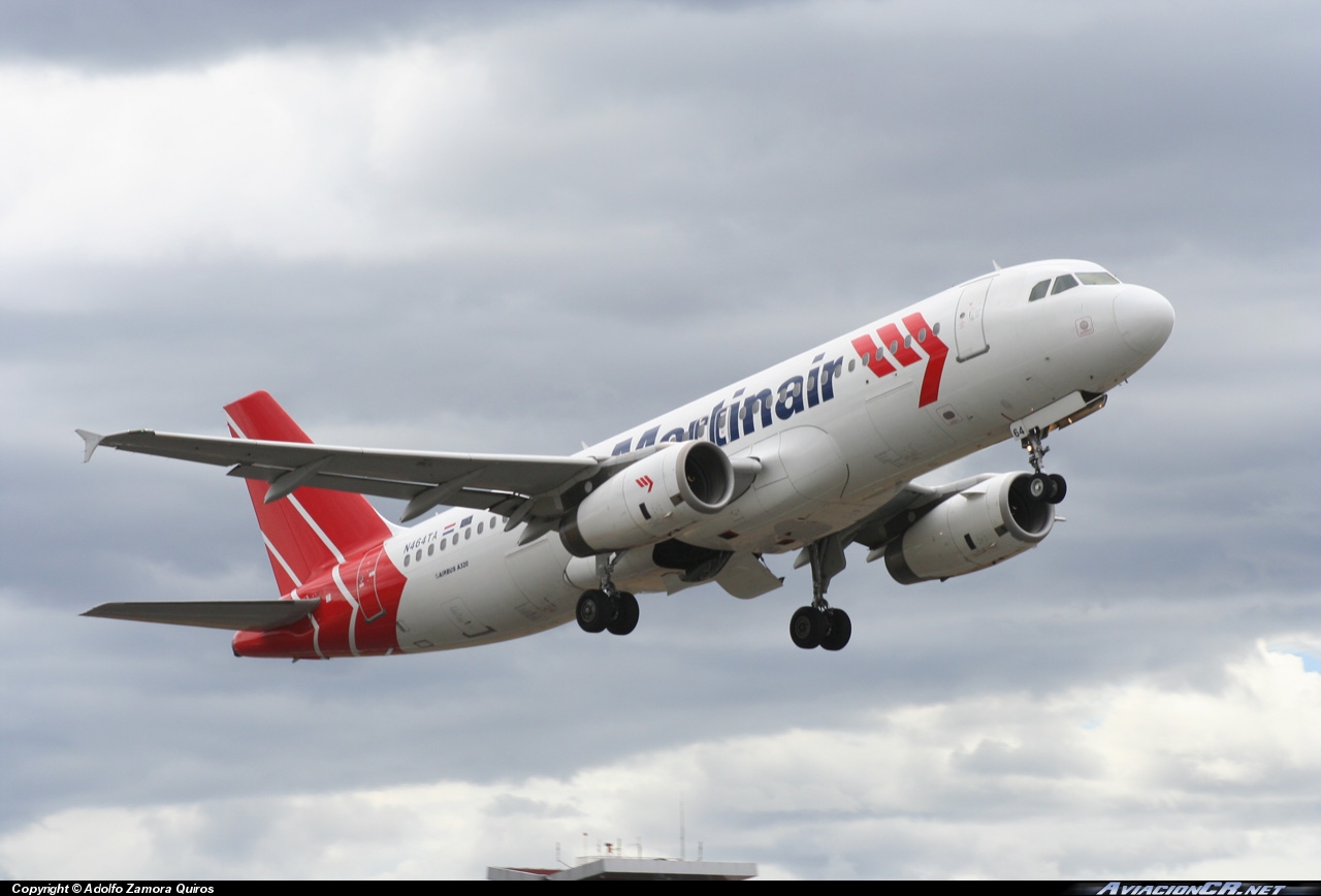 N464TA - Airbus A320-233 - Martinair
