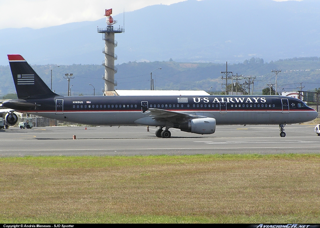 N165US - Airbus A321-211 - US Airways
