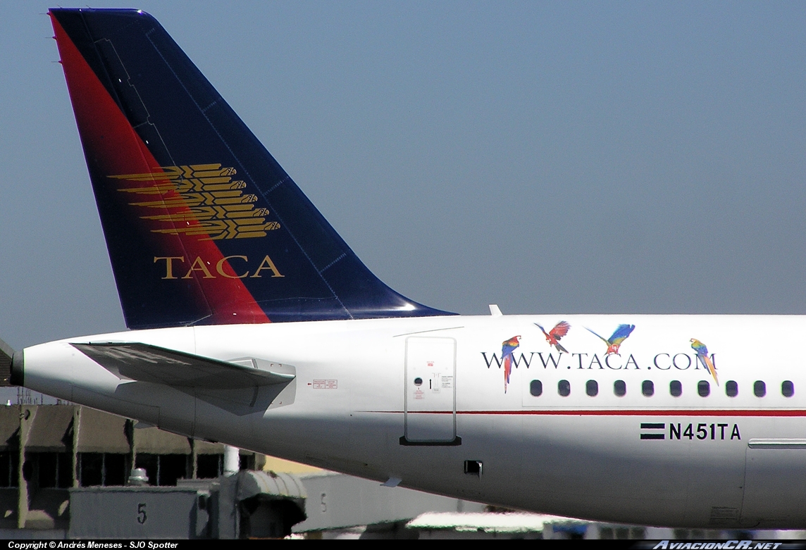 N451TA - Airbus A320-233 - TACA