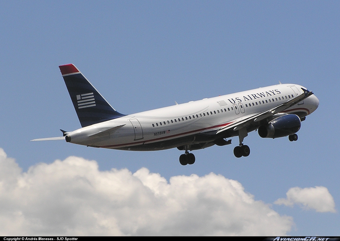 N658AW - Airbus A320-232 - US Airways