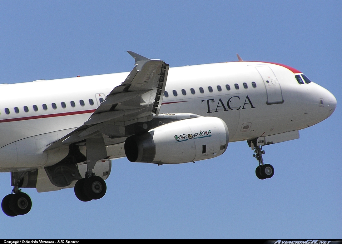 N486TA - Airbus A320-233 - TACA