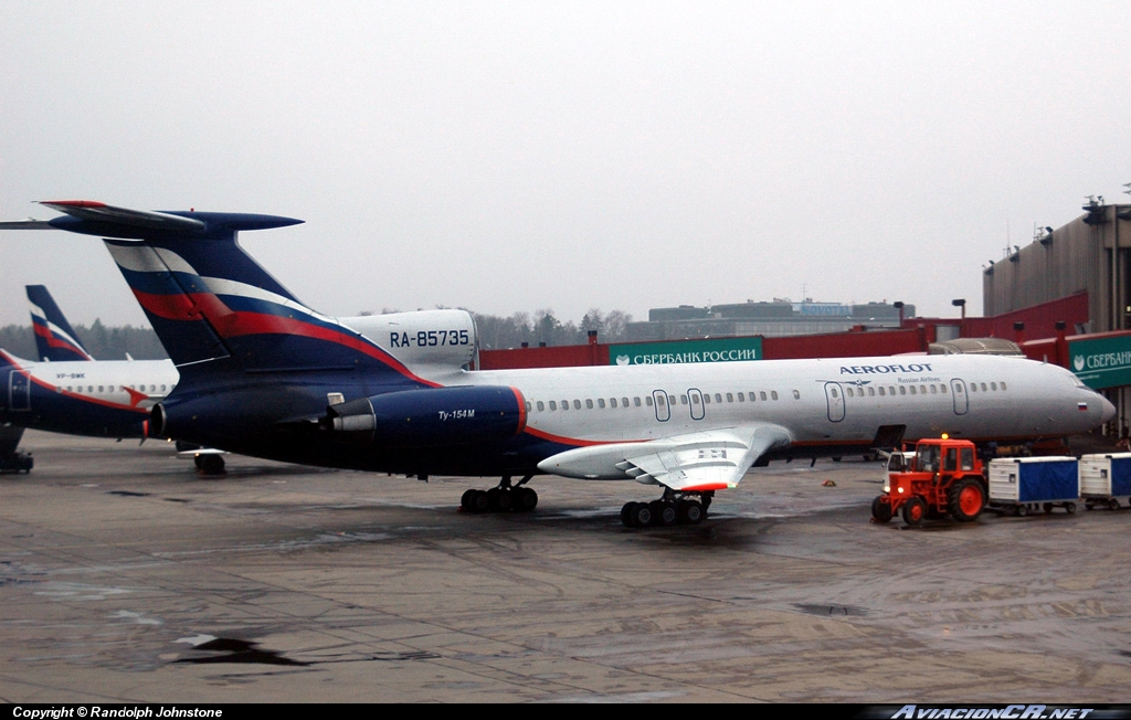 RA-85735 - Tupolev TU-154M - Aeroflot
