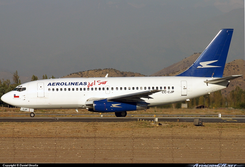 CC-CJP - Boeing 737-2T7(Adv) - Aerolíneas del Sur