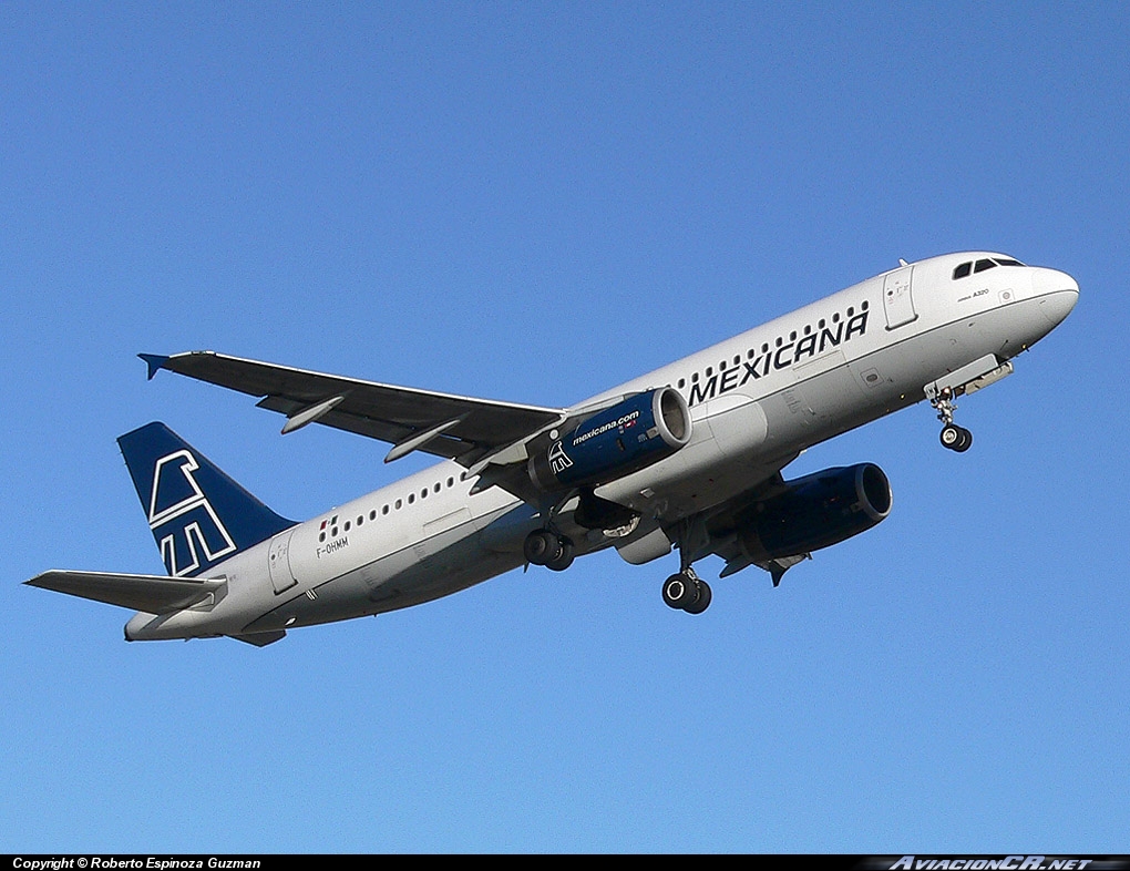 F-OHMM - Airbus A320-231 - Mexicana