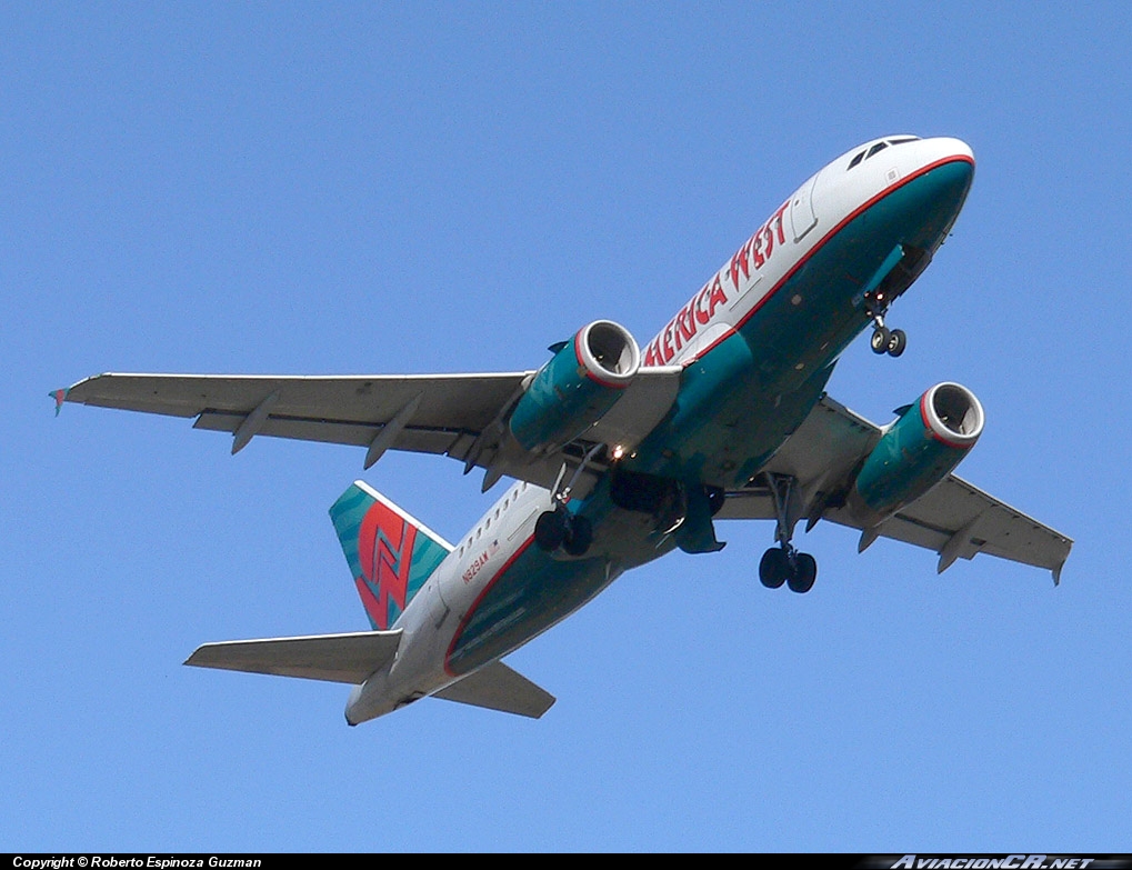 N829AW - Airbus A319-100 - America West