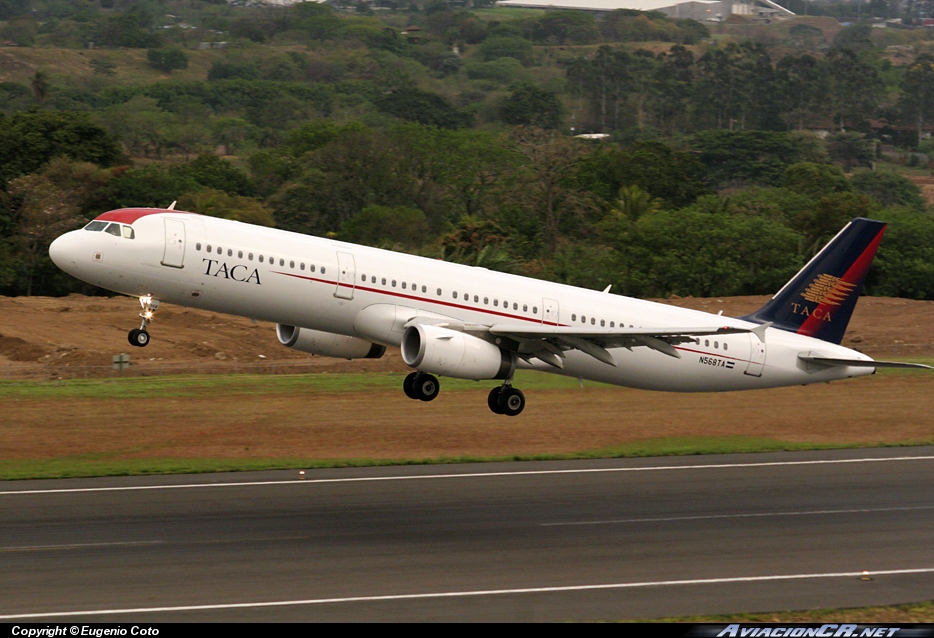 N568TA - Airbus A321-231 - TACA