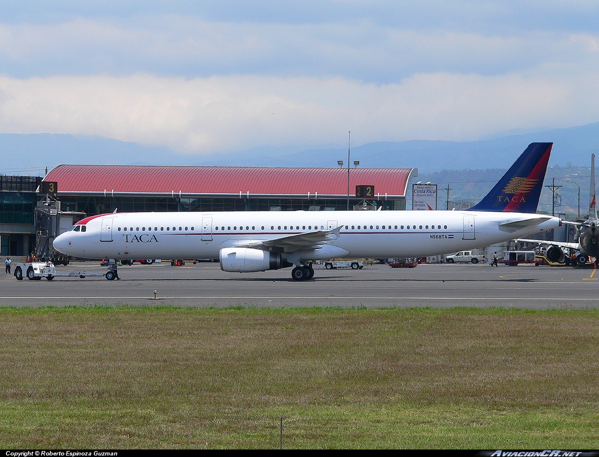 N568TA - Airbus A321-231 - TACA