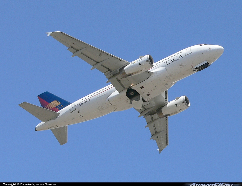 N476TA - Airbus A319-132 - TACA