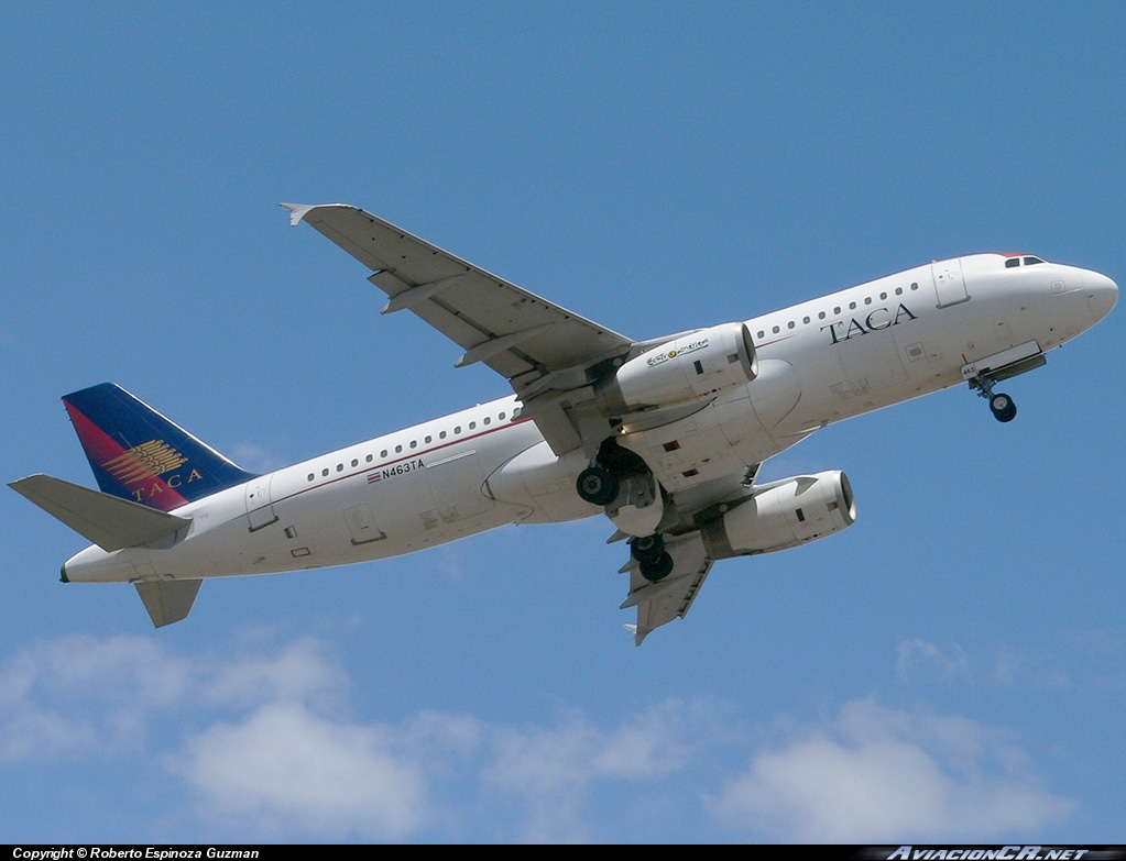 N463TA - Airbus A320-233 - TACA