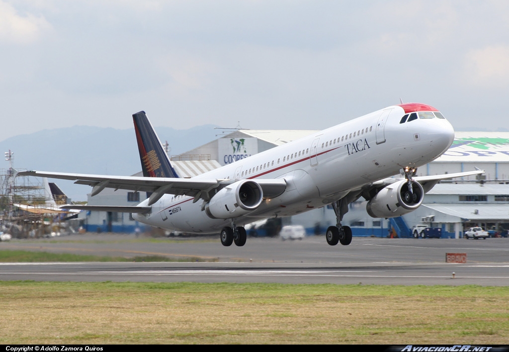 N568TA - Airbus A321-231 - TACA