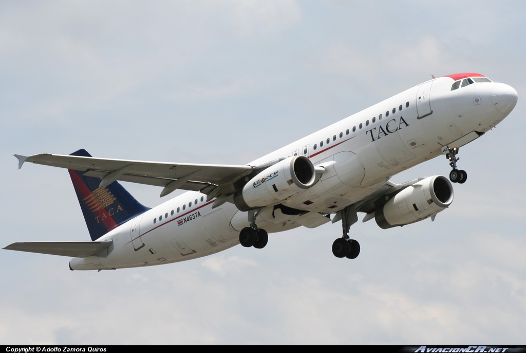 N463TA - Airbus A320-233 - TACA