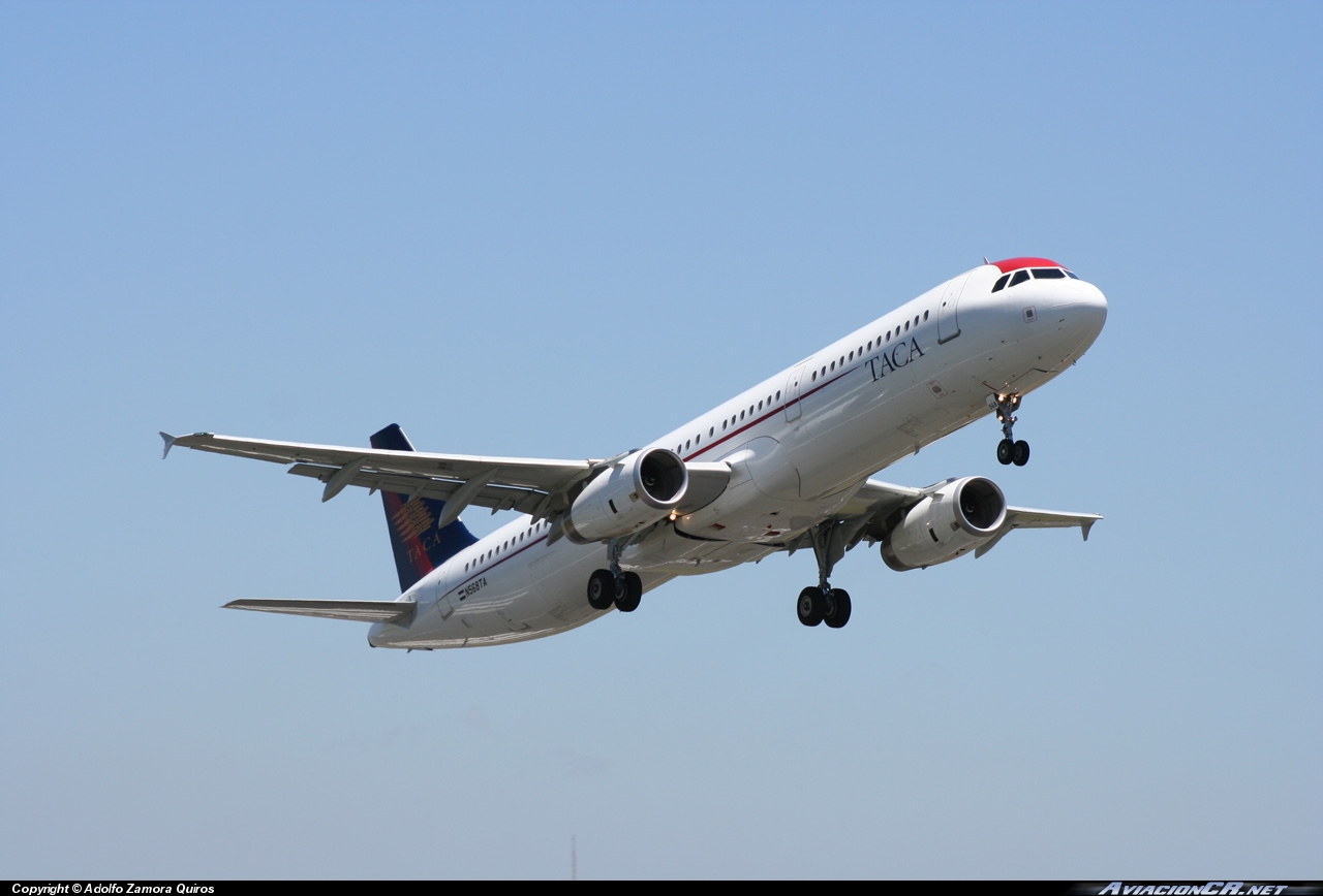 N568TA - Airbus A321-231 - TACA