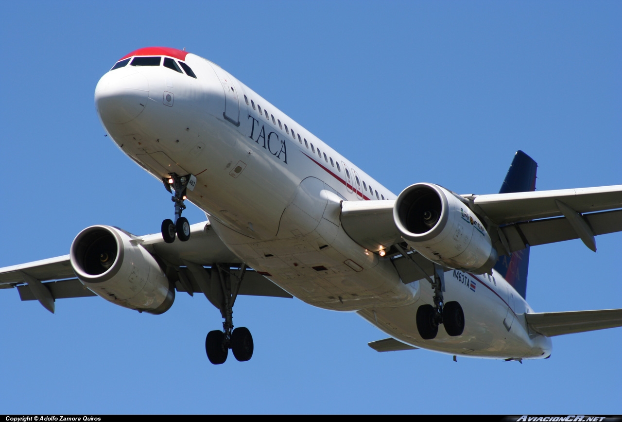N463TA - Airbus A320-233 - TACA
