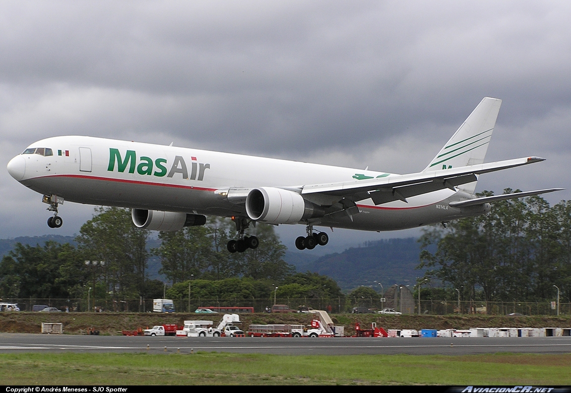 N314LA - Boeing 767-316F(ER) - Mas Air