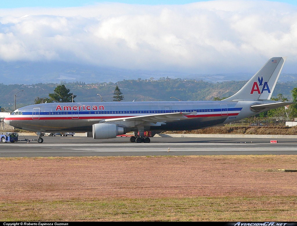 N34078 - Airbus A300B4-605R - American Airlines