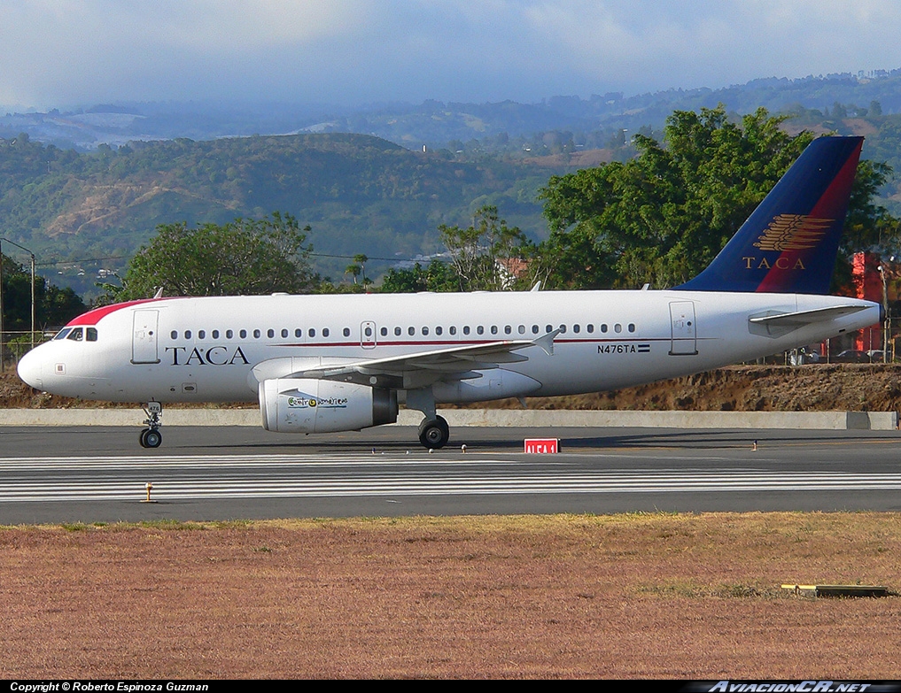 N476TA - Airbus A319-132 - TACA