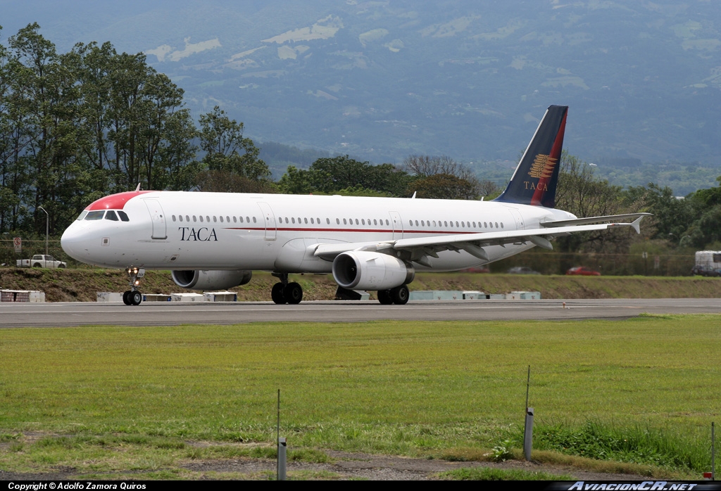 N568TA - Airbus A321-231 - TACA