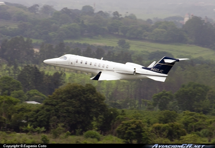 N450JC - Learjet 45 - Privado (Cervecería de Costa Rica)