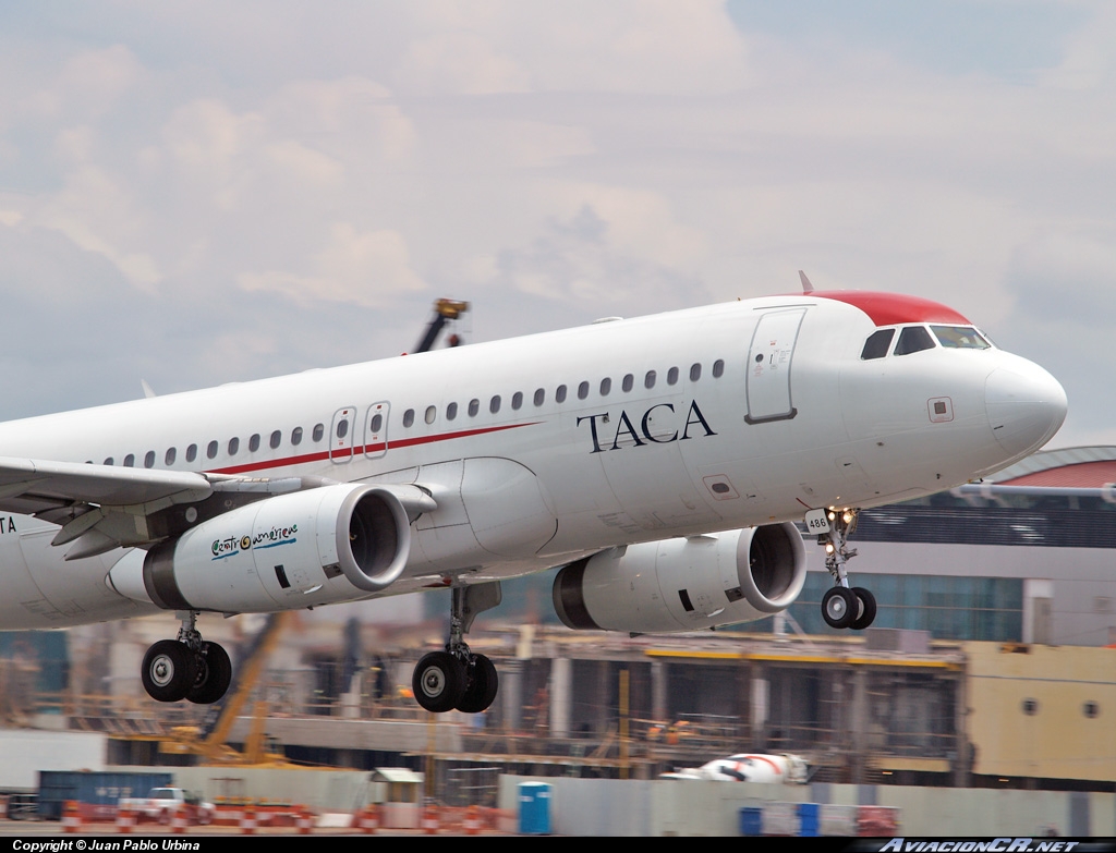 N486TA - Airbus A320-233 - TACA