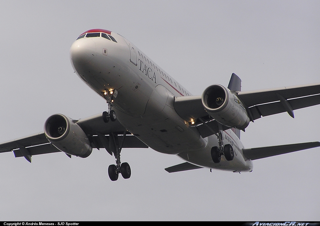 N476TA - Airbus A319-132 - TACA