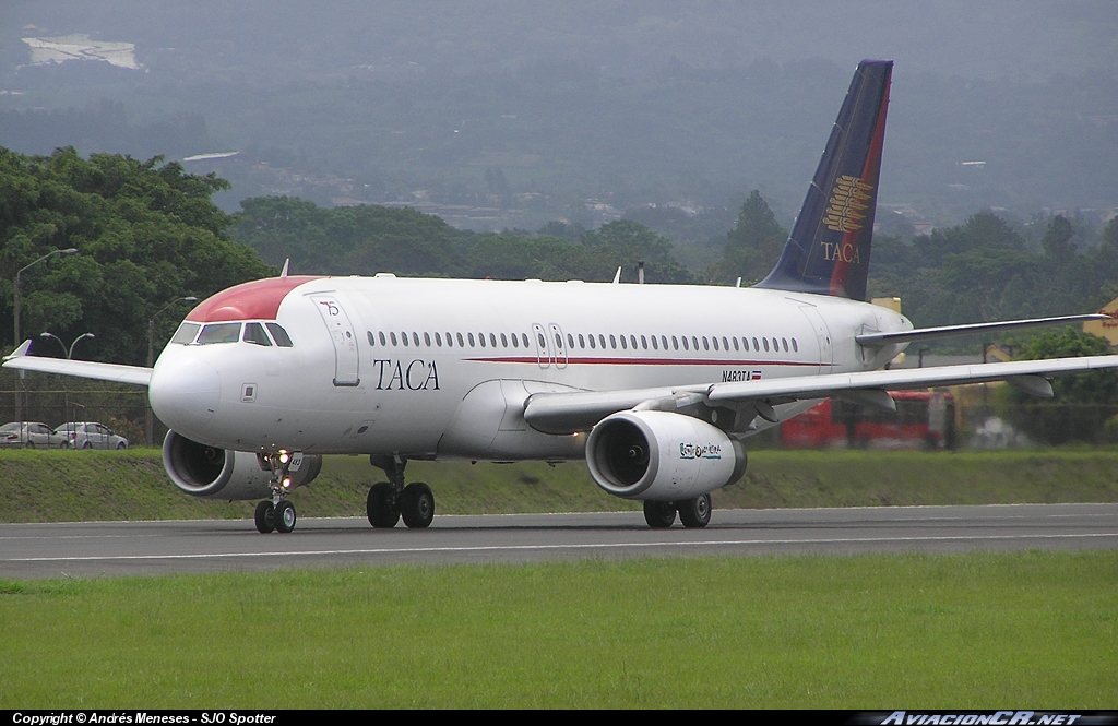 N483TA - Airbus A320-233 - TACA