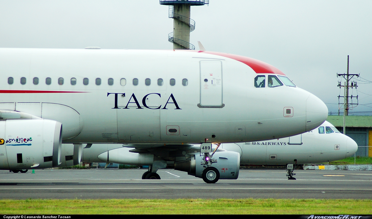 N489TA - Airbus A320-233 - TACA