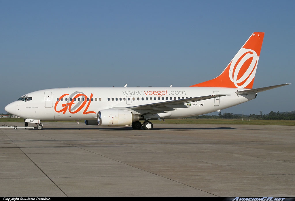 PR-GIF - Boeing 737-700 - Gol Transportes Aereos