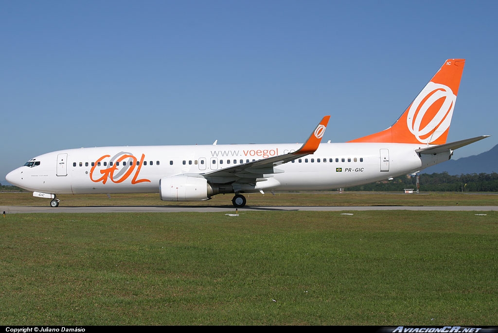 PR-GIC - Boeing 737-83N - Gol Transportes Aereos