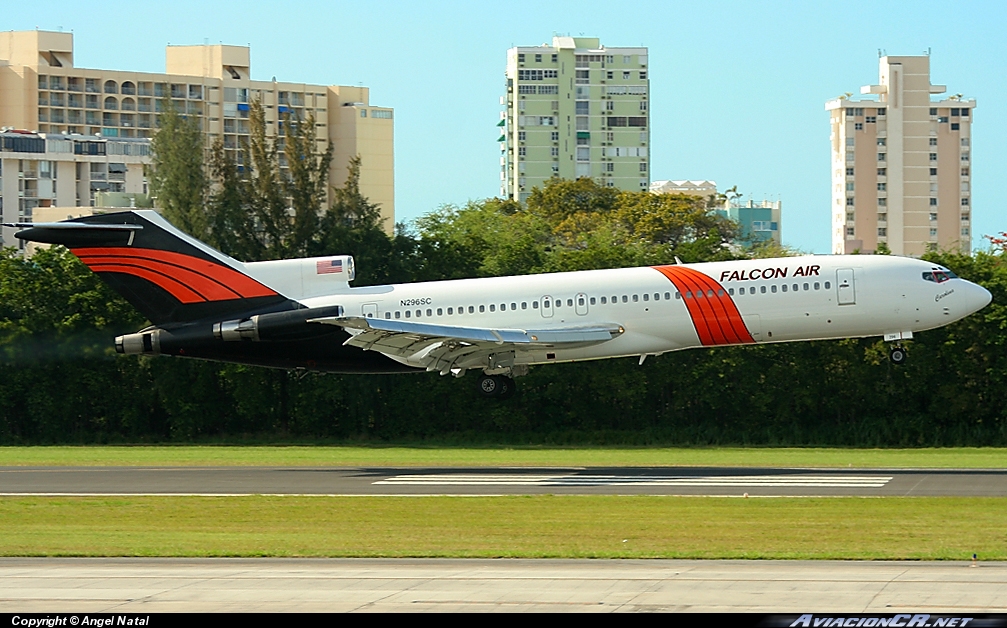 N296SC - Boeing 727-224(Adv) - Falcon Air