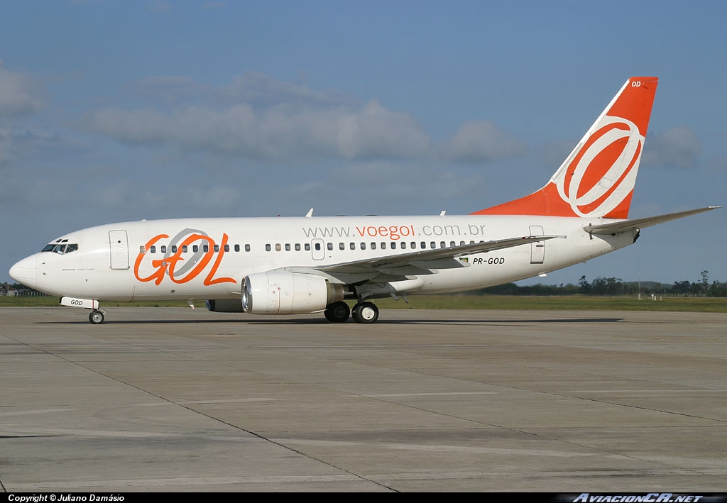 PR-GOD - Boeing 737-700 - Gol Transportes Aereos