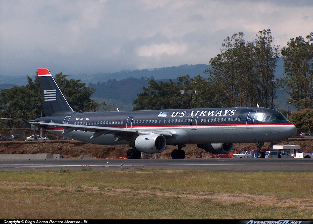 N165US - Airbus A321-211 - US Airways