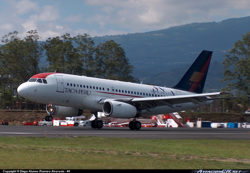 N472TA - Airbus A319-132 - TACA Perú