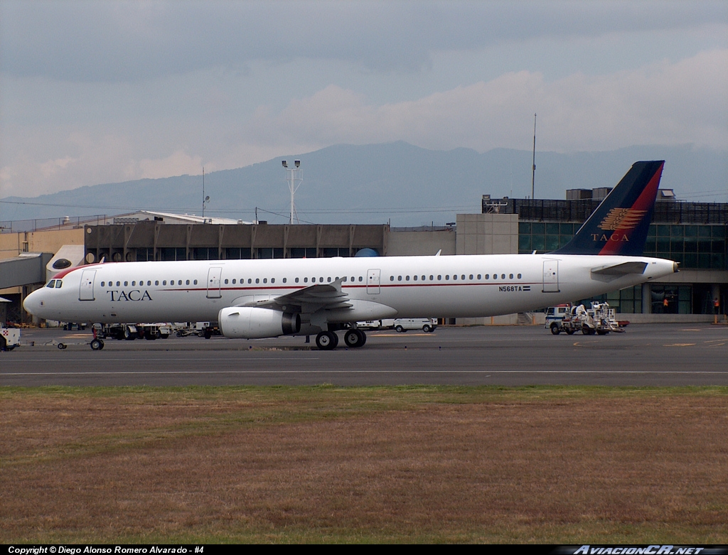 N568TA - Airbus A321-231 - TACA