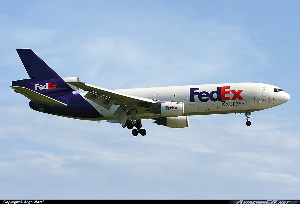 N565FE - McDonell Douglas DC-10-10F - FedEx