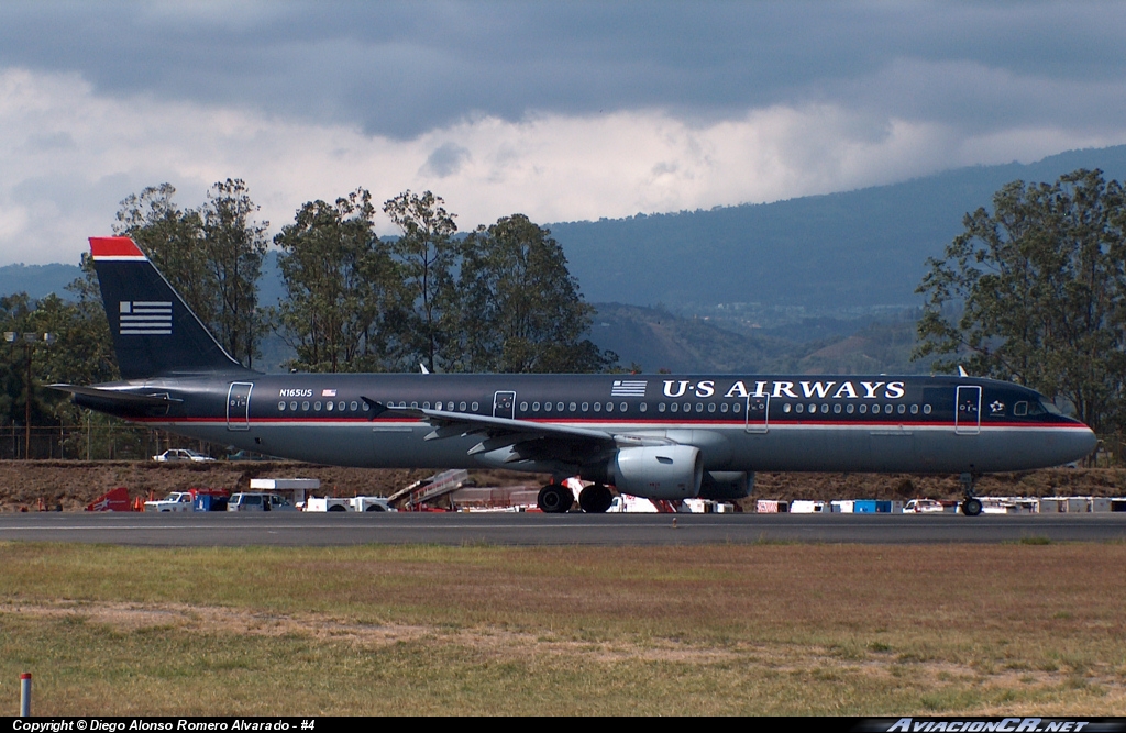 N165US - Airbus A321-211 - US Airways