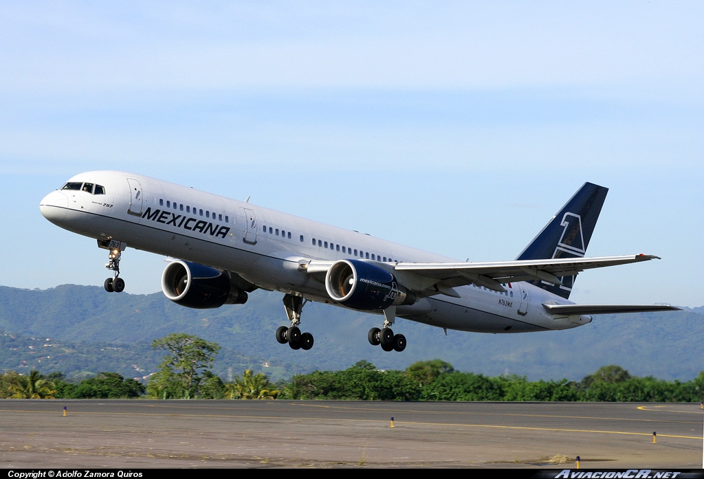 N763MX - Boeing 757-2Q8 - Mexicana