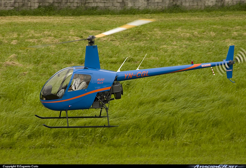 YN-CGL - Robinson R-22 - AENSA