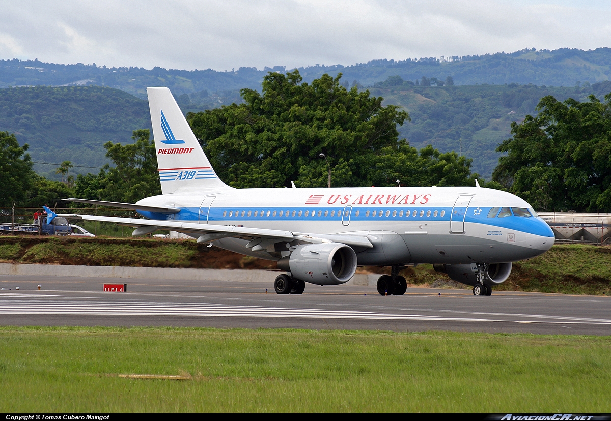 N744P - Airbus A319-112 - US Airways