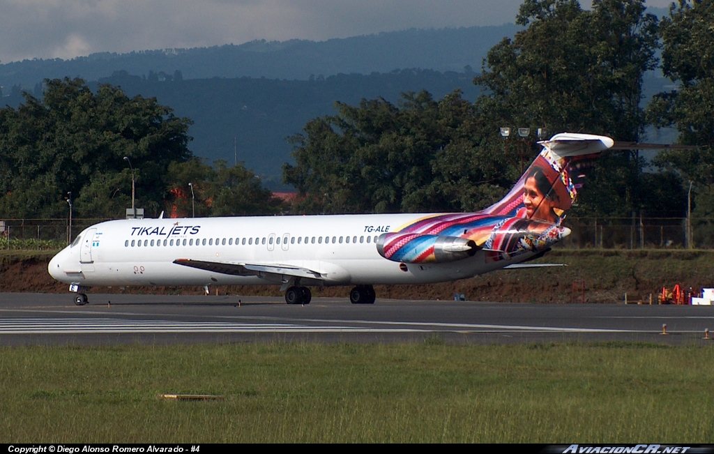 TG-ALE - McDonnell Douglas DC-9-51 - Tikal Jets